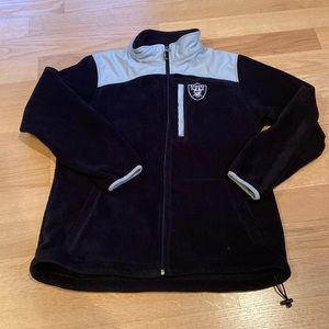 NFL Las Vegas Raiders Kids Jacket Lightweight Fleece Pockets NFL merchandise